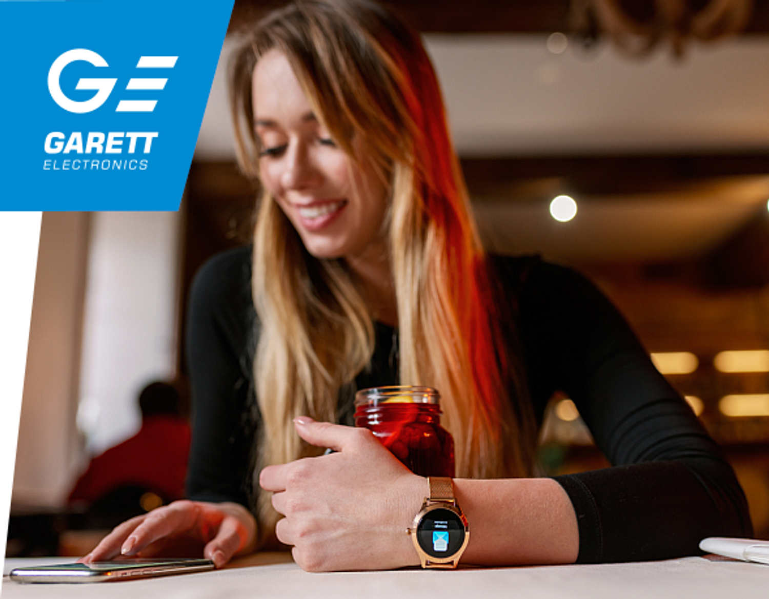 Smartwatch damski Garett Lady Naomi Pro RT srebrny na bransolecie ⌚.jpg